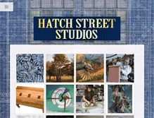 Tablet Screenshot of hatchstreetstudios.com